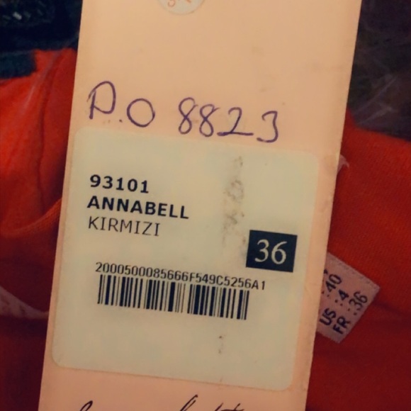 Tarik Ediz special order gown red 4 nwt - Picture 11 of 12